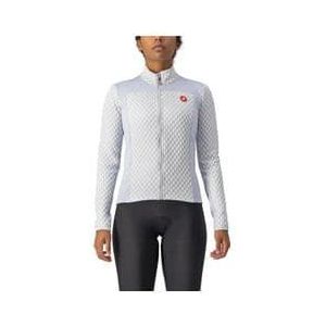 castelli sfida 2 jersey met lange mouwen voor dames grijs