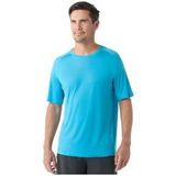 Smartwool - Active Ultralite - Korte Mouw T-shirt - Blauw - Heren