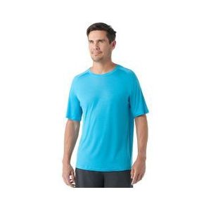 Smartwool - Active Ultralite - Korte Mouw T-shirt - Blauw - Heren