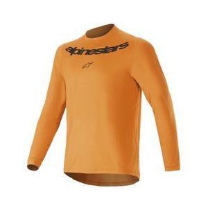 alpinestars a dura rocker orange long sleeve jersey