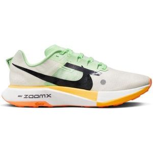 nike zoomx ultrafly trail running shoes white green yellow