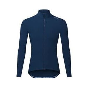 aqua zero long sleeve pro collar jersey blue