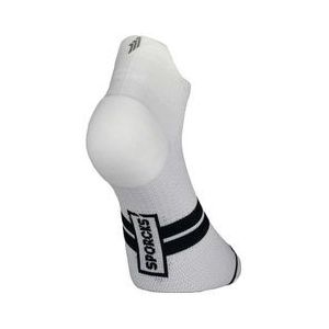 Sporcks - Nosa - Hardloopsok - Wit - Extra Ondersteuning bij Enkel en Middenvoetsbeentjes