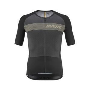 mavic cosmic jersey met korte mouwen zwart
