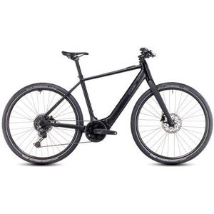 cube editor hybrid pro 400x elektrische fitnessfiets shimano cues 10s 400 wh 700 mm spectral black 2025