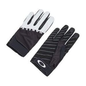 oakley icon classic long gloves black white