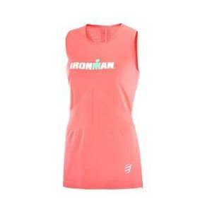 compressport women s ironman seaside coral tank top