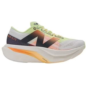 new balance fuelcell supercomp elite v4 wit oranje hardloopschoenen voor dames