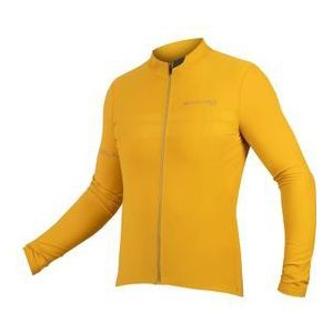 endura pro sl ii long sleeve jersey mustard yellow xl