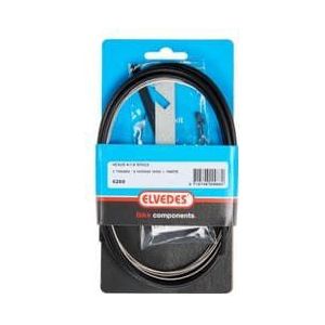 elvedes transmissie kabel voor shimano nexus 4 7 8 v zwart