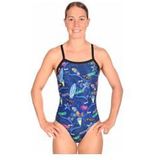 dameszwempak mako nereid venice night blue  multicolour