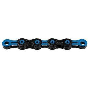 kmc dlc11 118 link 11v black blue chain