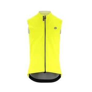 assos mille gts spring fall c2 geel fluo mouwloos jasje