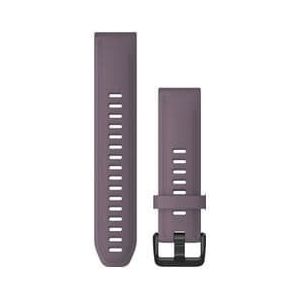 garmin quickfit 20mm silicone strap purple