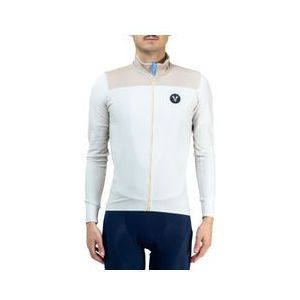 lebram ventoux trui met lange mouwen beige bruin