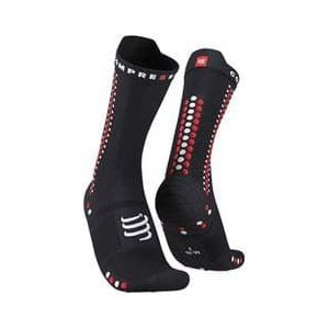 paar compressport pro racing socks v4 0 bike black  red