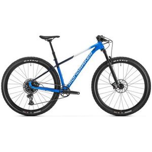 mondraker chrono dc rr hardtail 29  mtb sram sx gx eagle 12s blauw zwart wit 2024