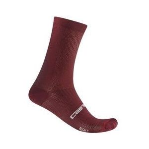 Castelli - Espresso 18 - Sokken - Bordeaux - 18 cm hoog