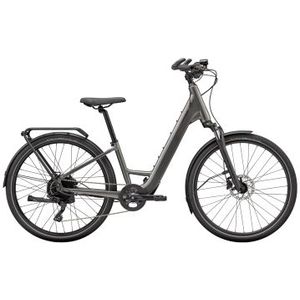 cannondale mavaro neo sl 1 low step microshift 8v 360 wh 27 5  grijs elektrische stadsfiets