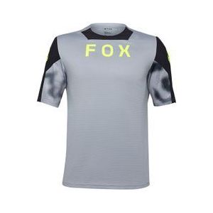 fox defend jersey met korte mouwen grijs