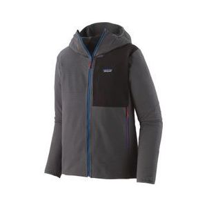 patagonia r1 techface hoody softshell jacket grey