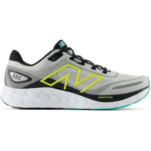 hardloopschoenen new balance fresh foam 680 v8 grijs geel heren