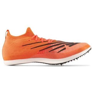new balance fuelcell md x v2 orange white unisex track  amp  field shoes