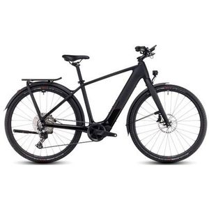 cube kathmandu hybrid c 62 slx 400x elektrische hybride fiets shimano deore 12s 400 wh 700 mm carbon grijs zwart 2025
