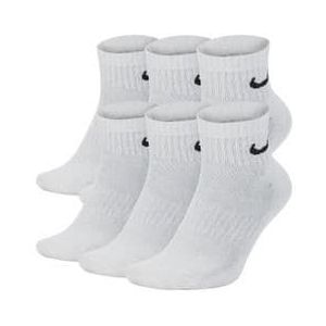 nike everyday cushioned white unisex socks  6 pack