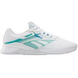 reebok nano x4 wit  groen dames cross trainings schoenen