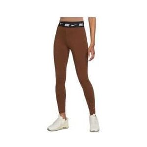 nike sportswear club bruine legging voor dames