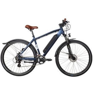 bicyklet joseph elektrische hybride fiets shimano altus 7s 417 wh 700 mm blauw