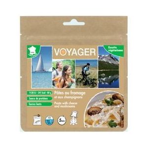 voyager freeze dried mushroom and cheese pasta 80g
