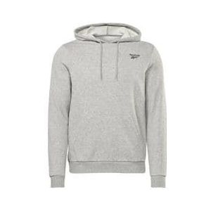 reebok identity logo hoodie grijs