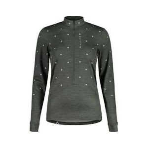damestop met lange mouwen maloja koperbeukm  groen