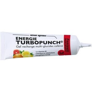 fenioux multi sports turbo punch citrus energy gel 35 g