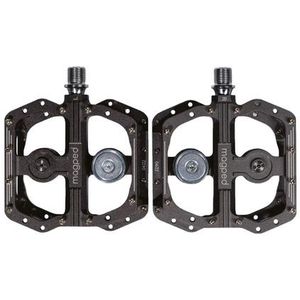 paar magped enduro 2 magnetische pedalen  magneet 150n  zwart