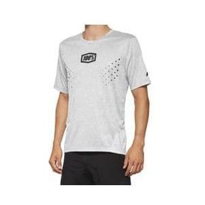 100  airmatic mesh grey short sleeve jersey