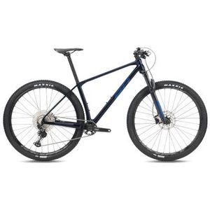semi stijve mountainbike bh ultimate 7 0 shimano deore  xt 12v 29  zwart blauw