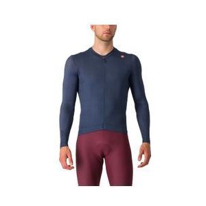 Sportshirt - Ademende Fietstrui - Rood - Polyester - Driedelige Achterzak