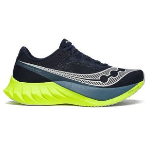 saucony endorphin pro 4 hardloopschoenen blauw geel