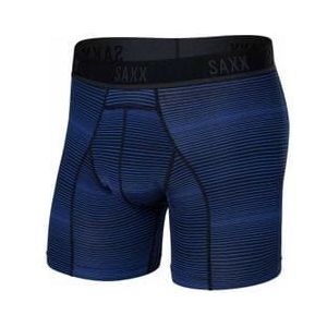 boxer saxx kinetic l c mesh brief variegated stripe blue