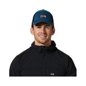 mountain hardwear logo trucker cap blauw
