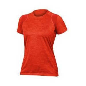 endura singletrack vrouwen korte mouw jersey paprika oranje