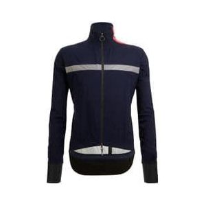 santini guard neo shell waterproof jacket blauw