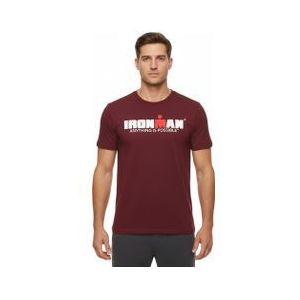 ironman creator 2 0 bordeaux korte mouw t shirt