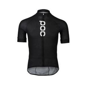 poc essential road logo jersey zwart