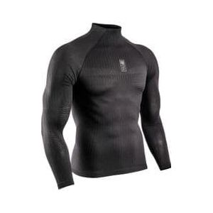 compressport 3d thermo 110g long sleeve jersey black