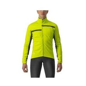 castelli transition 2 jacket fluorescent yellow black