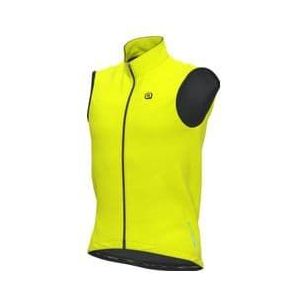 ale klimatik guscio racing waterproof sleeveless jacket fluo yellow